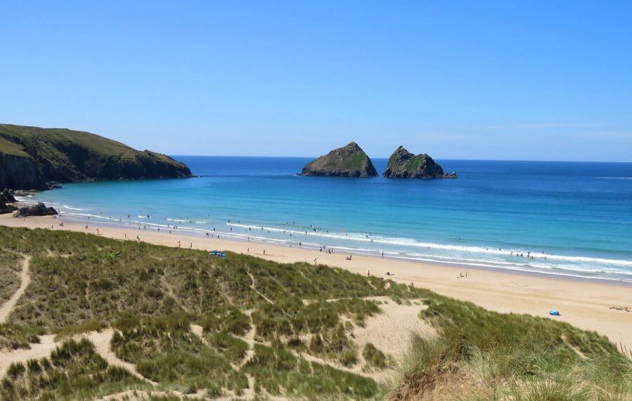 Holywell Bay Beach - Cornwall Holiday Guide